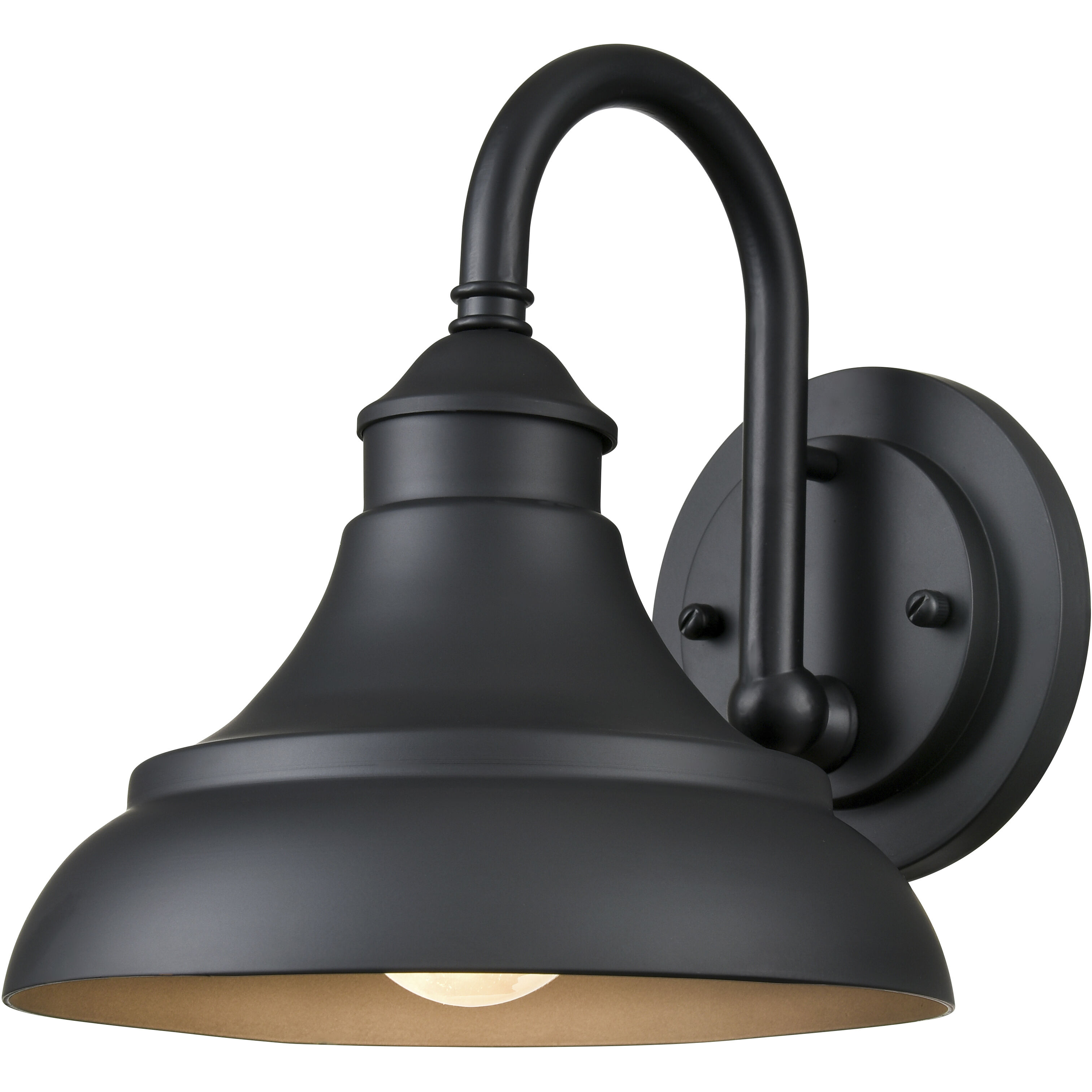 Alvii 1 Light 9.25 inch Powder Coated Black Outdoor Wall Sconce